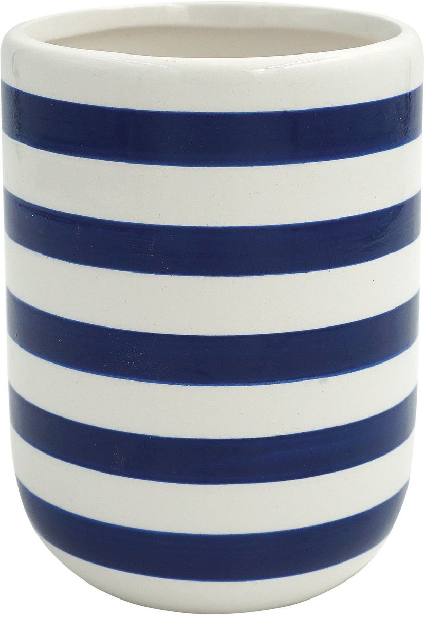 MSV Tandenborstelhouder Seauville – Tumbler Badkamer voor Tandenborstel en Tandpasta – Vochtbestendig en Eenvoudig te Reinigen – 7 x 10 cm