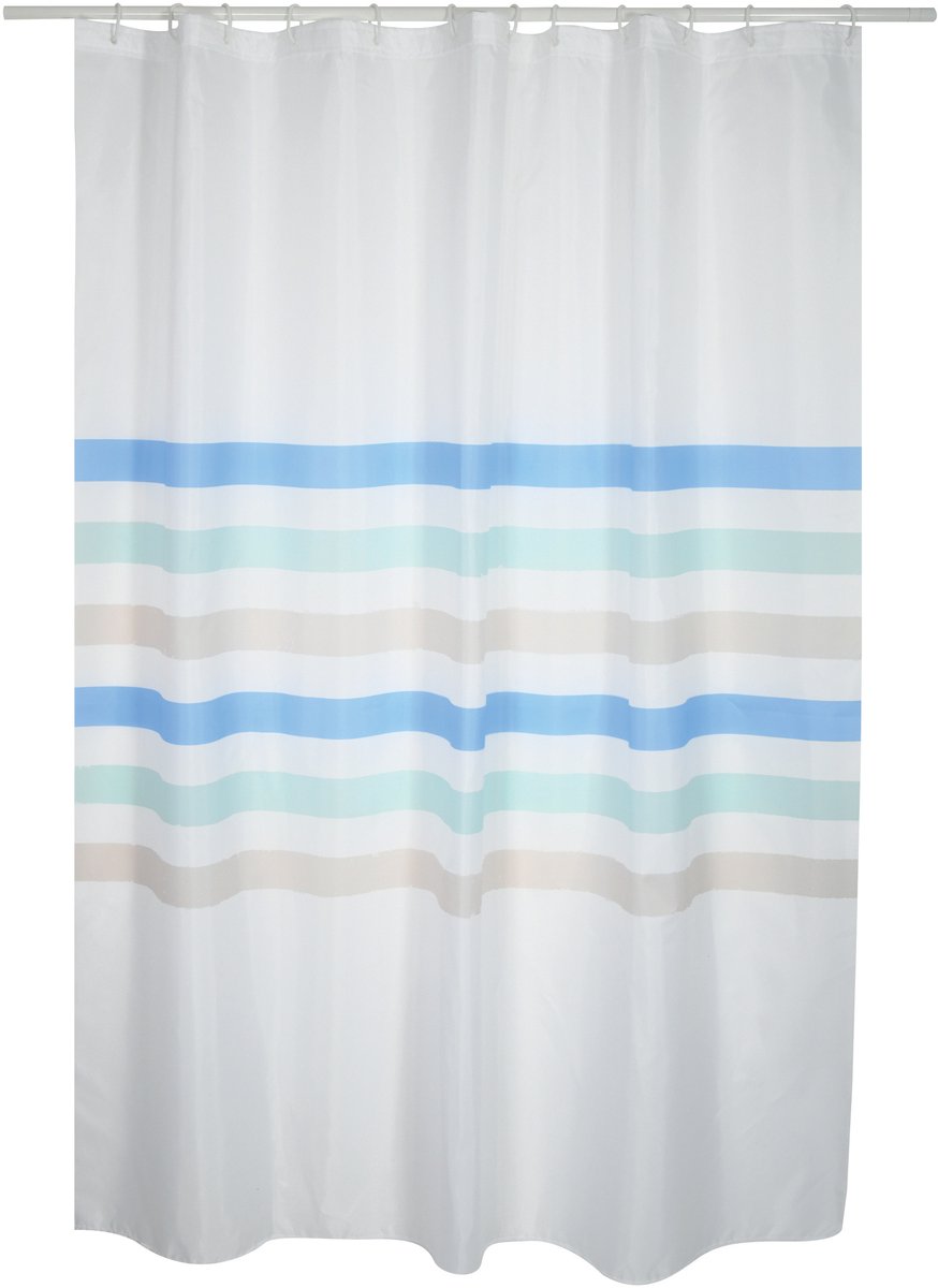 MSV Douchegordijn - Waterdicht en Antibacterieel Douchegordijn van 100% Polyester - Schimmelwerend Douchegordijnen voor de Badkamer