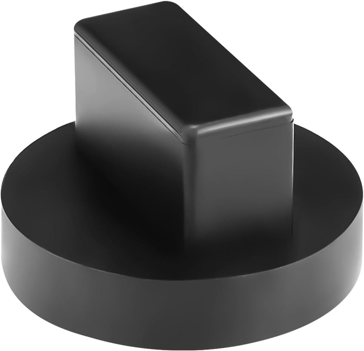 Rubberen pad voor garagekrik, rubberblok voor Mercedes-Benz A, B, C, E, M, R, S, klasse, CLA, CLC, CLK, CLS, GLA, G, GLE, GLC, SLK, SLR, 1 stuk, zwart