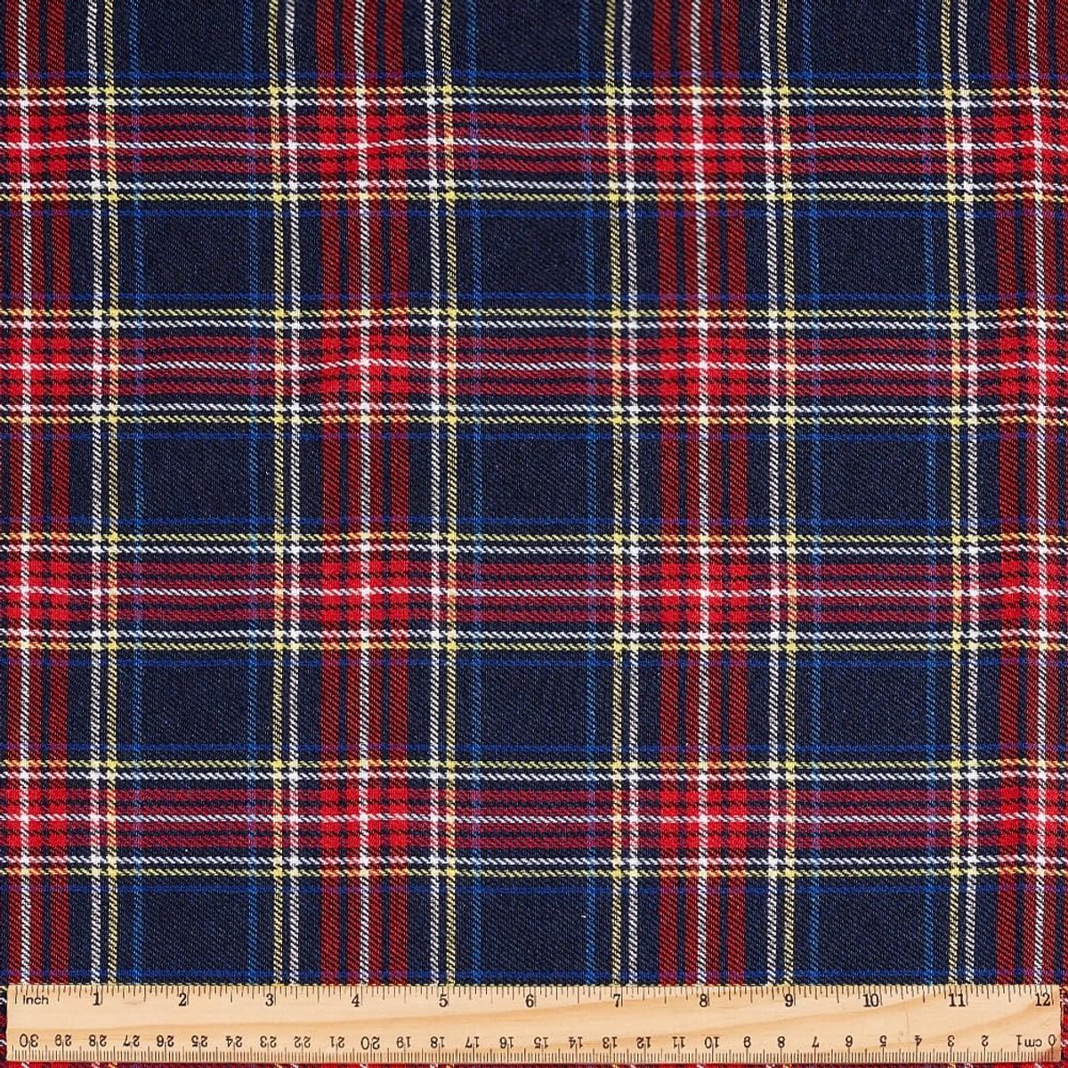 Stof 1.4m Breed Rood en Blauw Schots Patroon Stoffen Zachte Katoen Gingham Geruite Craft Stoffen Voor Diy Naaien Craft Kleding Gordijn Tafelkleed Home Decor