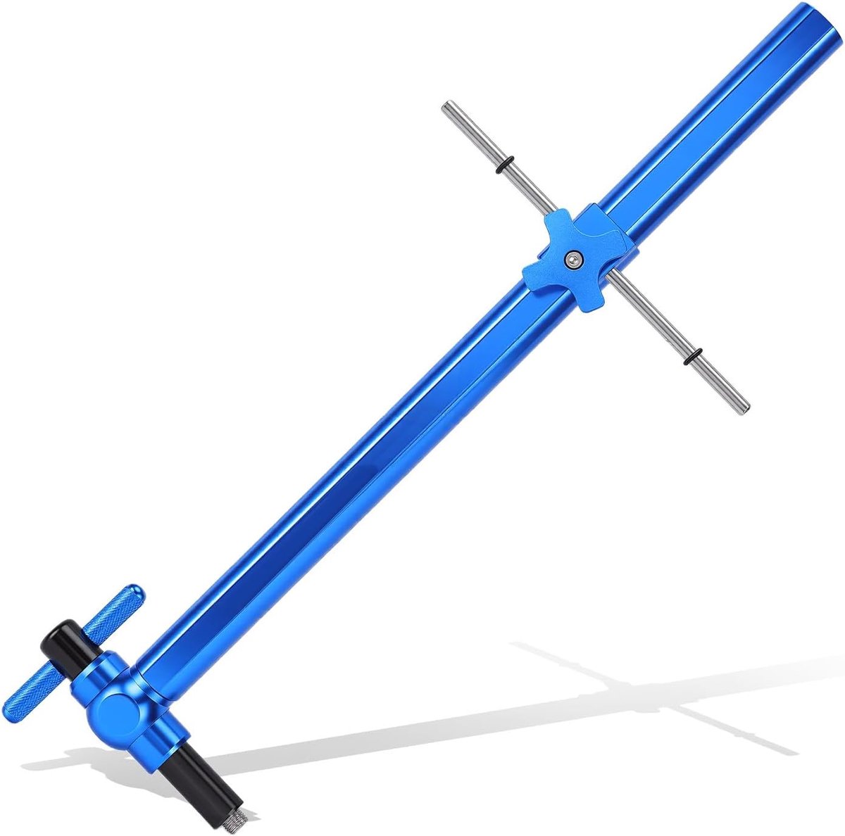 Schakeloog-uitlijngereedschap van aluminiumlegering, fietsschakeloogmeter voor 20 tot 29 inch wielen, reparatie en onderhoud