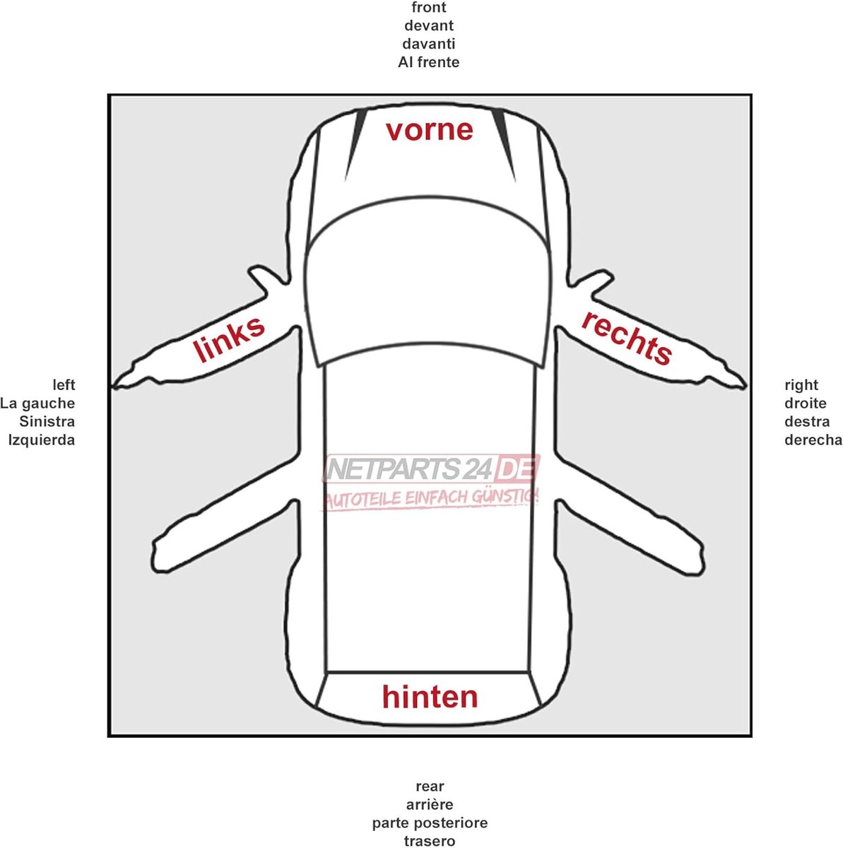 Koplamp Halogeen geschikt voor Opel Corsa C 07/2003-12/2009 Lamp links