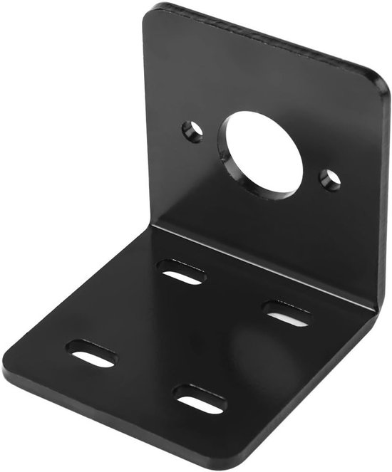 haakse beugel met hoge hardheid, montagebeugel gelijkstroommotor, vaste basis, met galvanisatieproces en sterk antiroesteffect, voor NO. 775 Motor — afbeelding 5