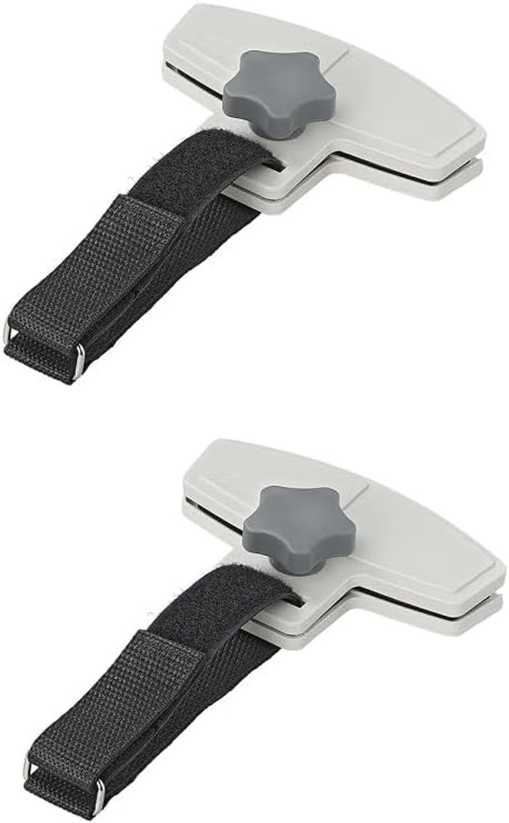 dekzeilhouder, luifelklem, anti-fladder tenttapijt-clip, 2-6 stuks, voor camper, tent & tuin (2 stuks)