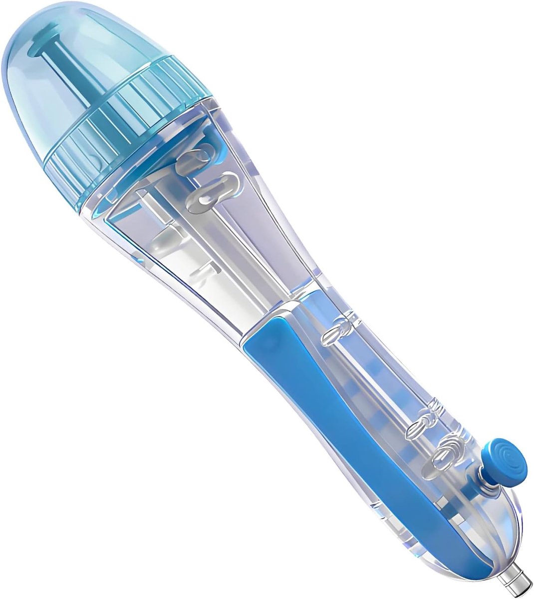 Kralenpen, ergonomisch ontwerp met dispenser voor gesmolten kralen, grote capaciteit, transparante penbehuizing, geschikt voor knutselprojecten voor volwassenen bead pen