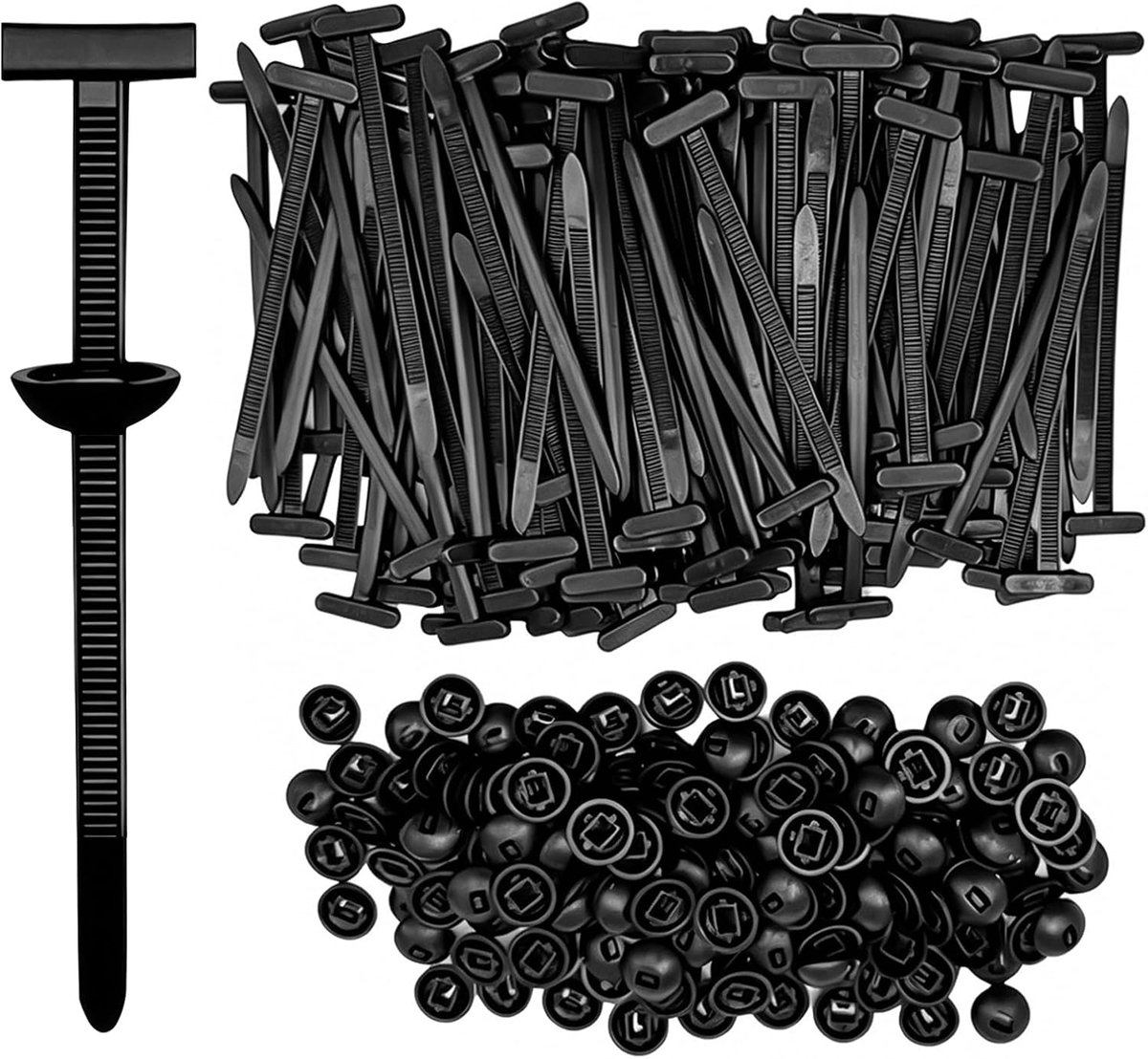 Kabelbinders, gesp, nylon kabelbinders, ritsbanden voor auto, huishouden, reparatie en machines, snelle fixatie