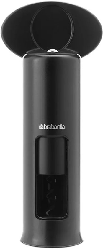Tire-bouchon Brabantia noir au design élégant et mat. La marque "Brabantia" est visible sur le côté.