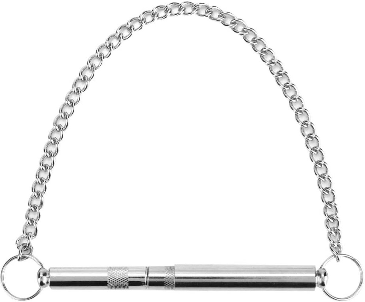 Acme 535 SHondentrainingsfluit | Verstelbare Geluidshoogtes voor Blafbeheersing | Duurzaam Metalen Ontwerp | Draagbaar met Sleutelhangerketting | Essentieel Trainingshulpmiddel voor Honden
