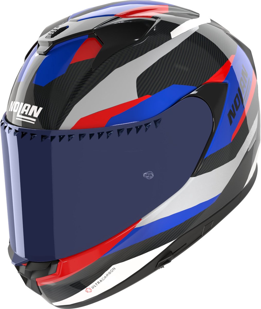 Nolan X-904 Ultra Carbon Calibro Quin Helm -