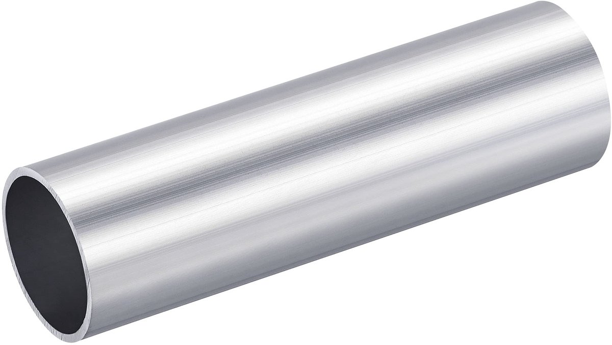 Aluminium ronde buis 30 mm AD 27 mm binnendiameter 100 mm lengte buis