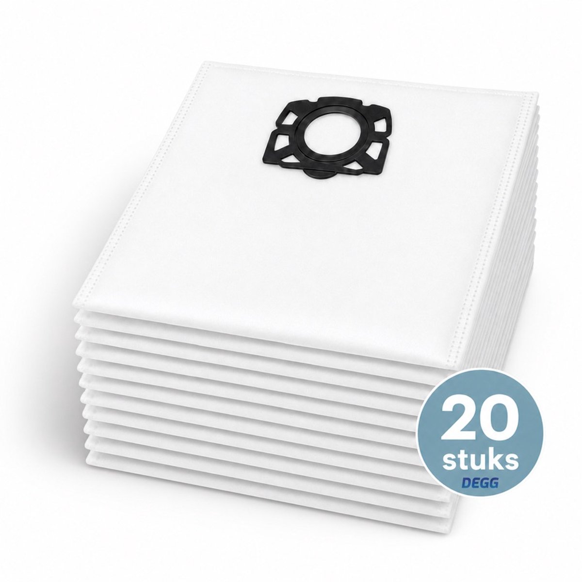 DEGG® – Stofzuigerzakken 20 stuks – Voordeelverpakking – Geschikt voor Kärcher WD4, WD5, WD6, MV4, MV5 & MV6 – Extra Sterk, Duurzaam & Voordelig