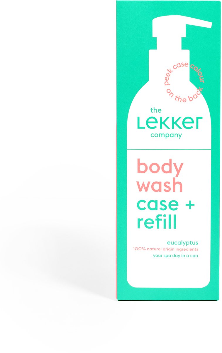The Lekker Company Starterpack Refill Body Wash - Eucalyptus - 100% natural origin