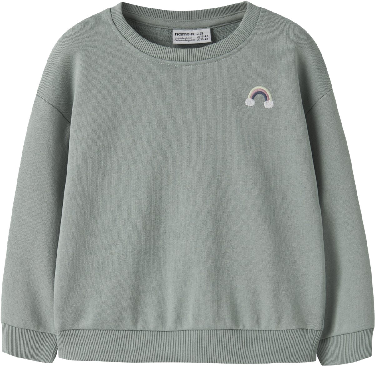 NAME IT- NMFVALLENE LS RLX SWEAT UNB - Meisjes - Sweatshirt
