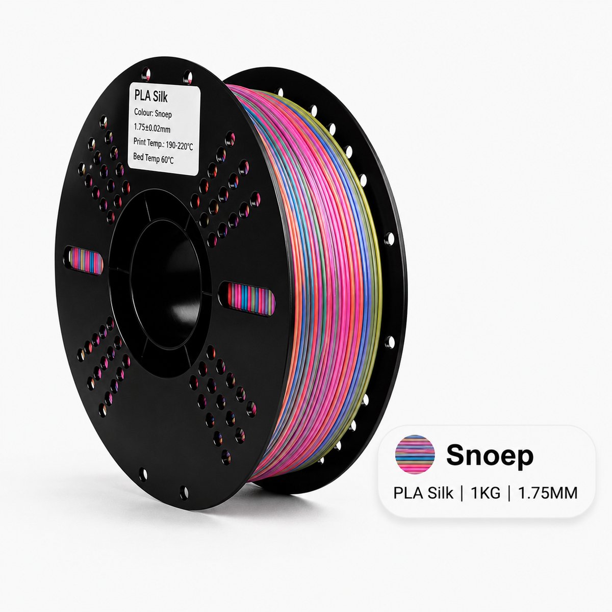 PLA Silk Filament – Snoep – 1.75mm – 1KG – Koppelprint