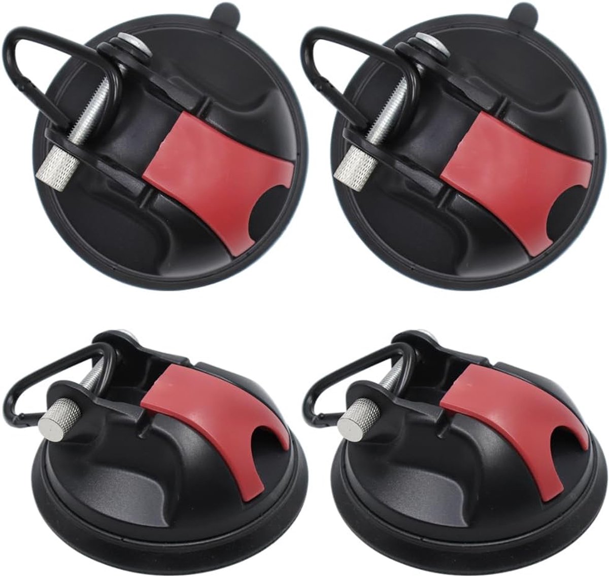 Zuignappen, anker, draagvermogen van 35 kg, sterke bevestigingsset voor voortenten, camping, camper, motorhome voortenten