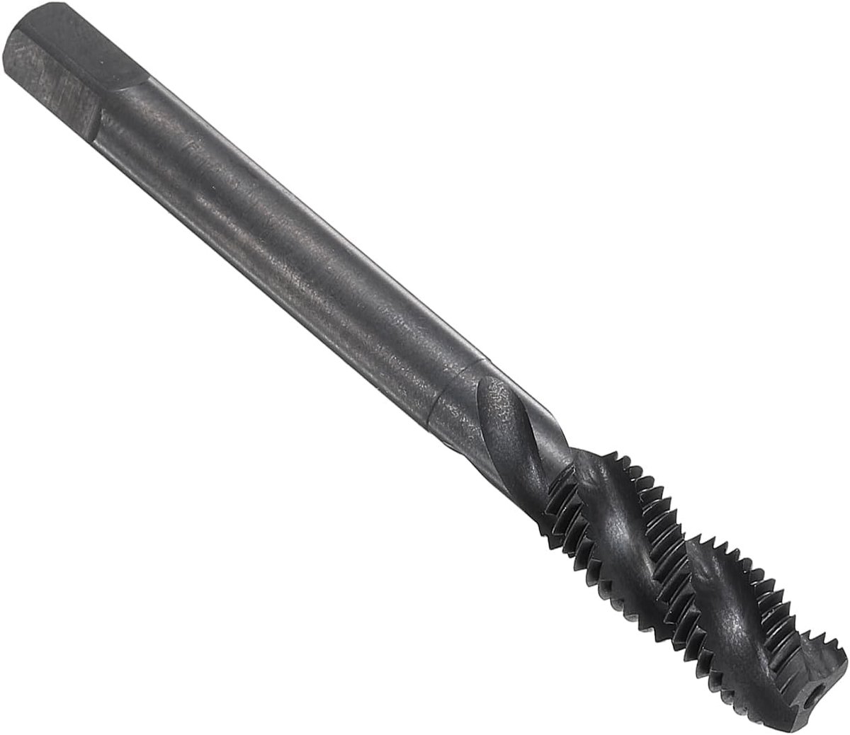 Schroefdraadtap-set, M8 x 1 H2, metrische machineschroefdraad-bit, nitride-gecoat schroefdraad-reparatiegereedschap, M2 hogesnelheidsstaal (HSS)