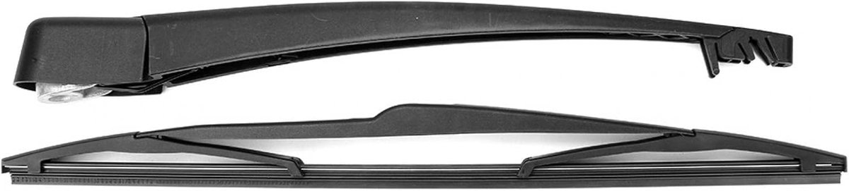 Ruitenwisser, Zwarte Auto Achterruit Wisser Arm Kit Fit Voor Mazda 3 Hatchback 2003-2008 Semi-synthetische Rubber Zwart