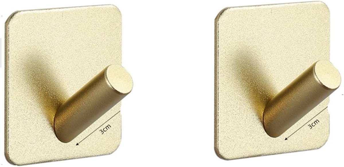 Haken Sleuteldoek Badkamer Keuken Hardware Rek Plank Tas Haak Organizer (Color : CGD2PCS)