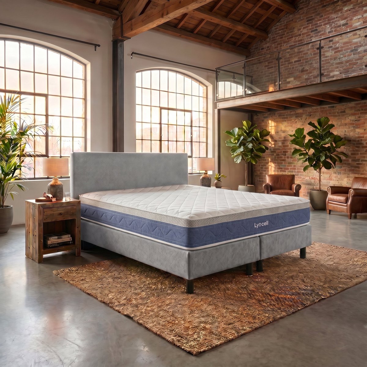 TED Lyocel Dream Matras - Pocketvering - 26 cm - Ondersteunt Schouders en Rug - 140x200
