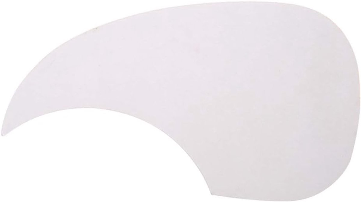 Board voor akoestische gitaar Folk Transparant Krasbestendig Klassieke Beschermplaat Pa PVC