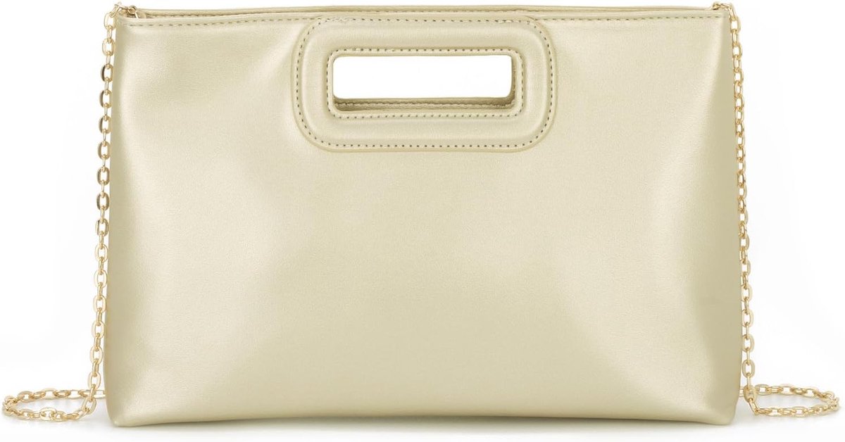 Lederen Avond Portemonnee voor Vrouwen Formele Elegante Clutch Crossbody Handtas