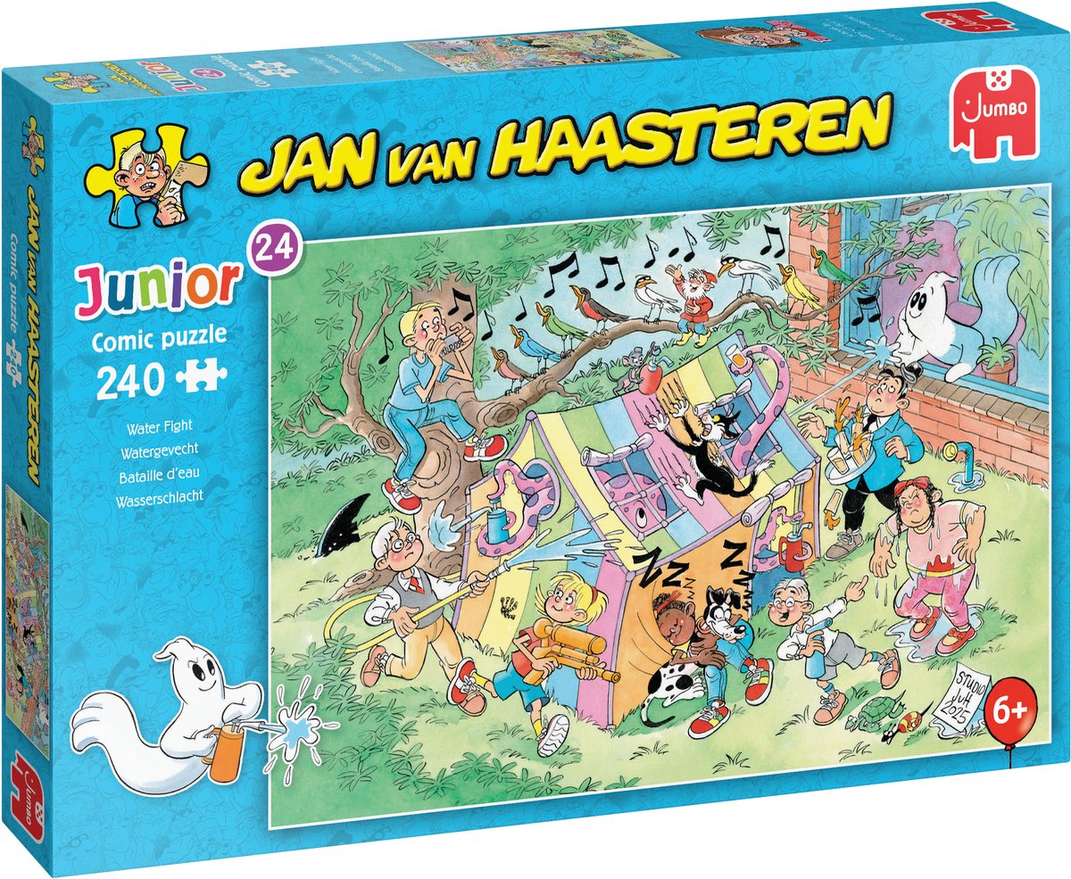 Jan van Haasteren Junior 24 - Watergevecht (240 stukjes)