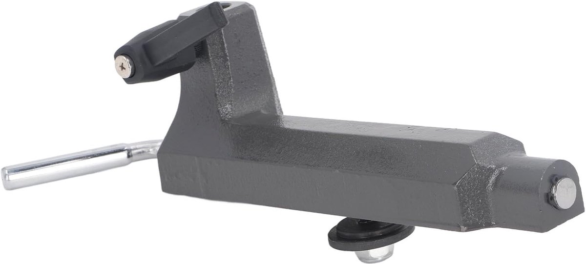 16MM Houtdraaibank Gereedschaphouder Basis Gietijzer, Stabiele Ondersteuning voor 5/8 Inch Draaibankgereedschap, voor Houtbewerking Draaibank met Bevestigingsbout