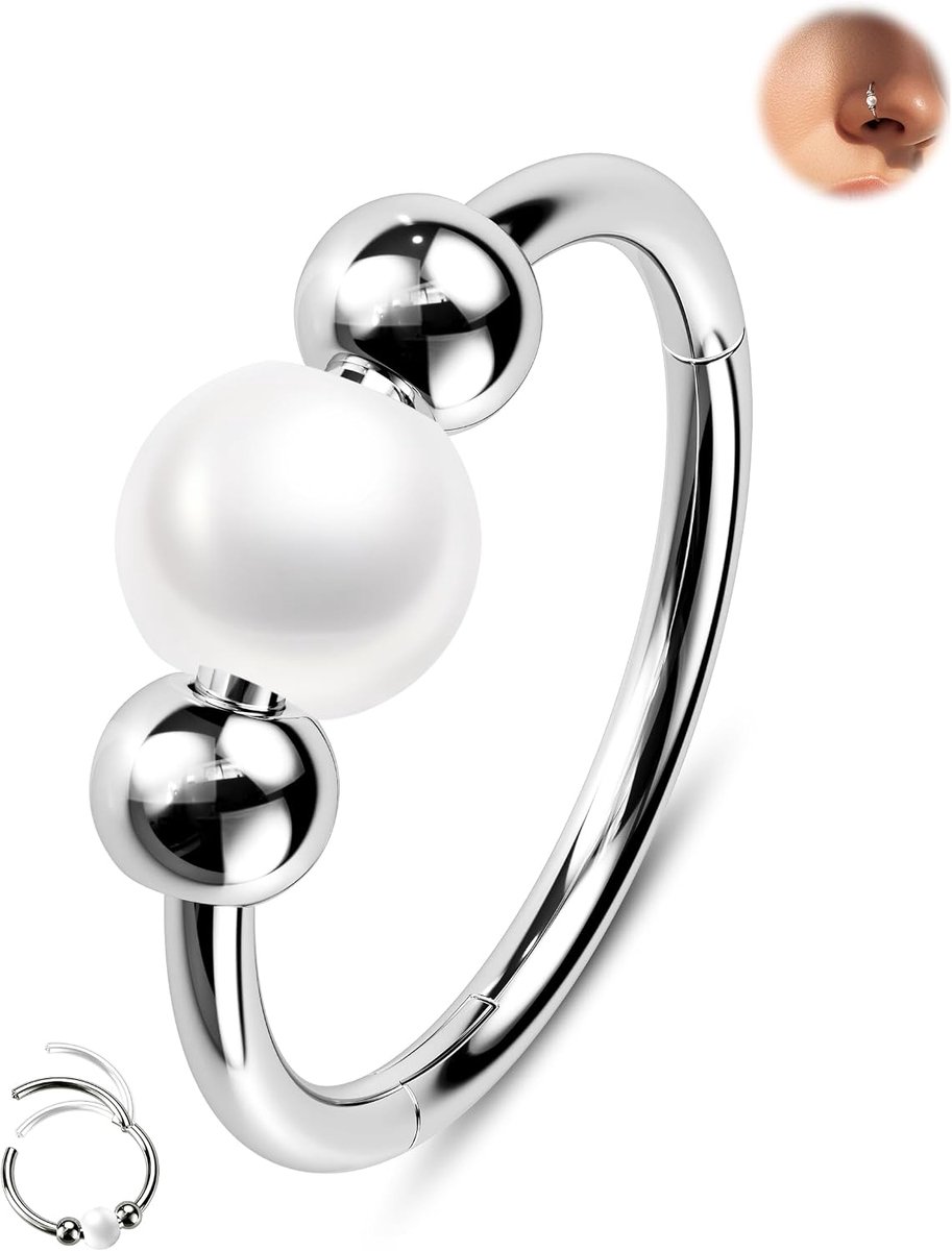 Ringen Kraakbeen Hoop 18G/20G Helix Oorbel Neus Ring Rvs Tragus Oorbel