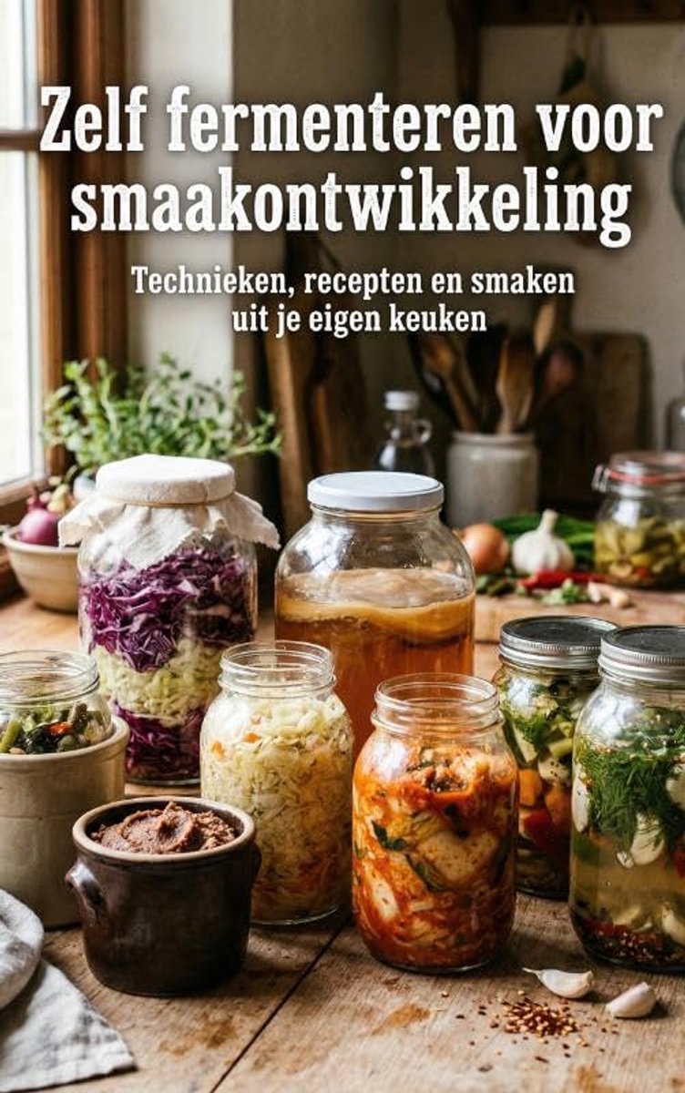 fermenteren voor smaakontwikkeling: Technieken, recepten en smaken uit je eigen keuken