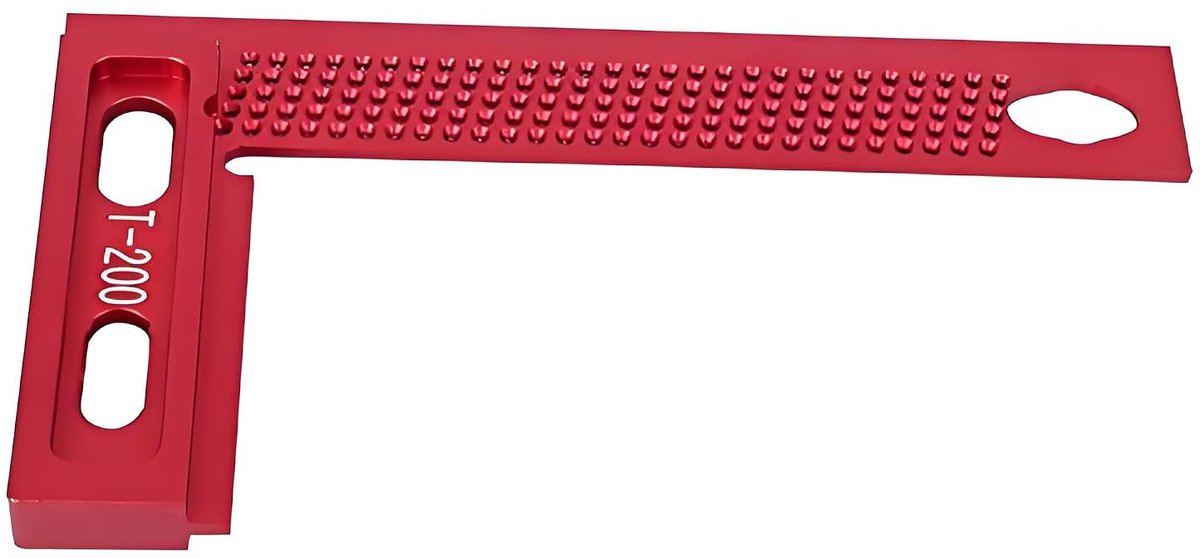 Heerser, Het Meten Van Gereedschap Voor Houtbewerking Accessoire Dragen?Bestand Tegen Roest?Het bewijs van de Aluminiumlegering, met slijtvast, Uitstekende Vakmanschap, Roestvrij en Duurzaam