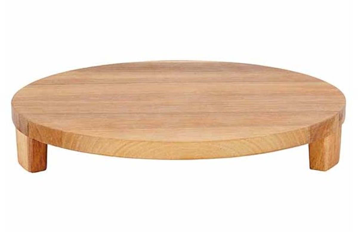 Presentatiebord Rond Acacia D30cm Xh4,5cm