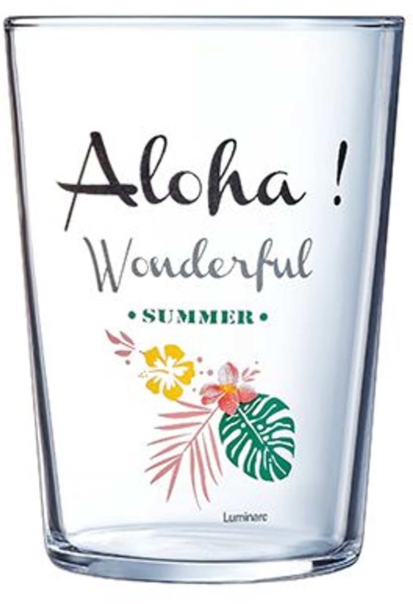 Luminarc Summer Time Ibiscus Tumbler 50cl