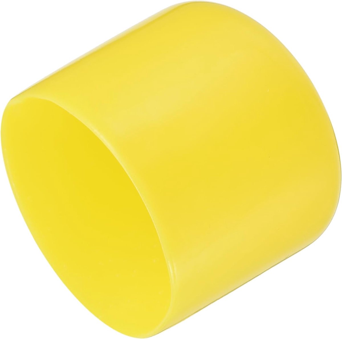 4 stuks rubberen eindkappen 50 mm (2 inch) ID vinyl voor ronde buizen schroefafdekkingen beschermkappen voor gele schroefdraad