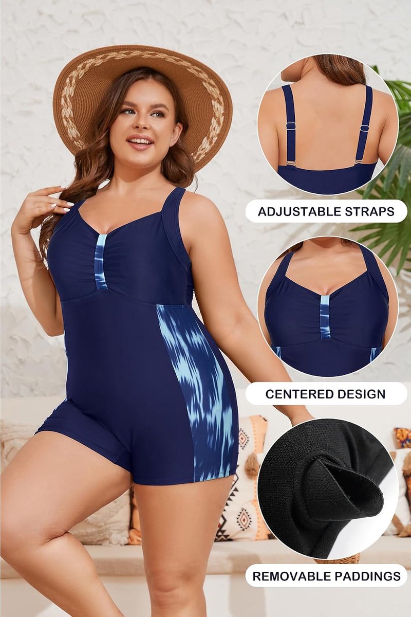 Badpak Dames Grote Maat Racerback Badpak Dames Sport Badpak Dames Grote Maat