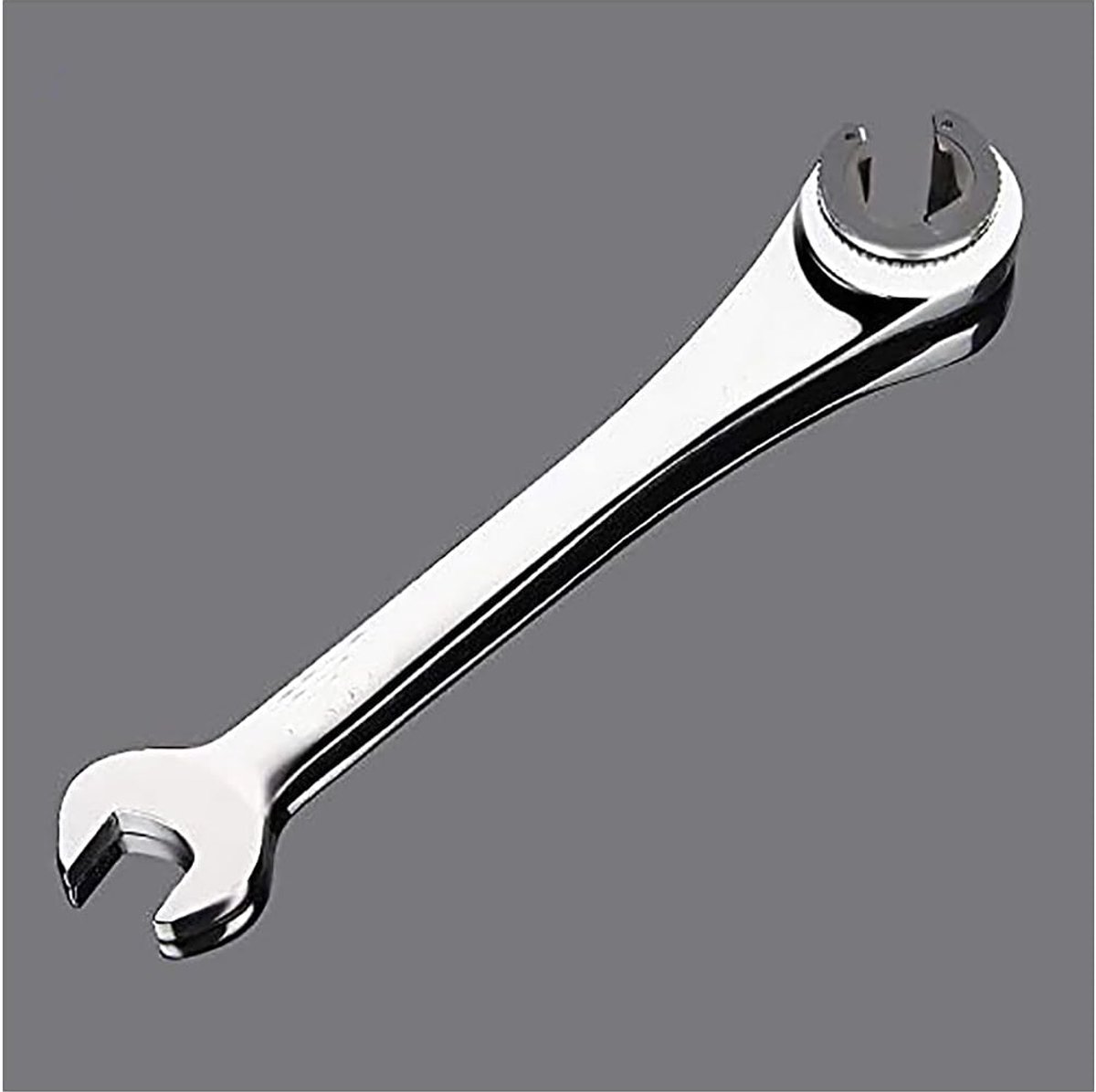 10mm Tubing Ratelsleutel Ratchet Dubbele Open End Flare Moer Wrench Chrome Vanadium Staal Vaste Hoofd Ratelsleutel