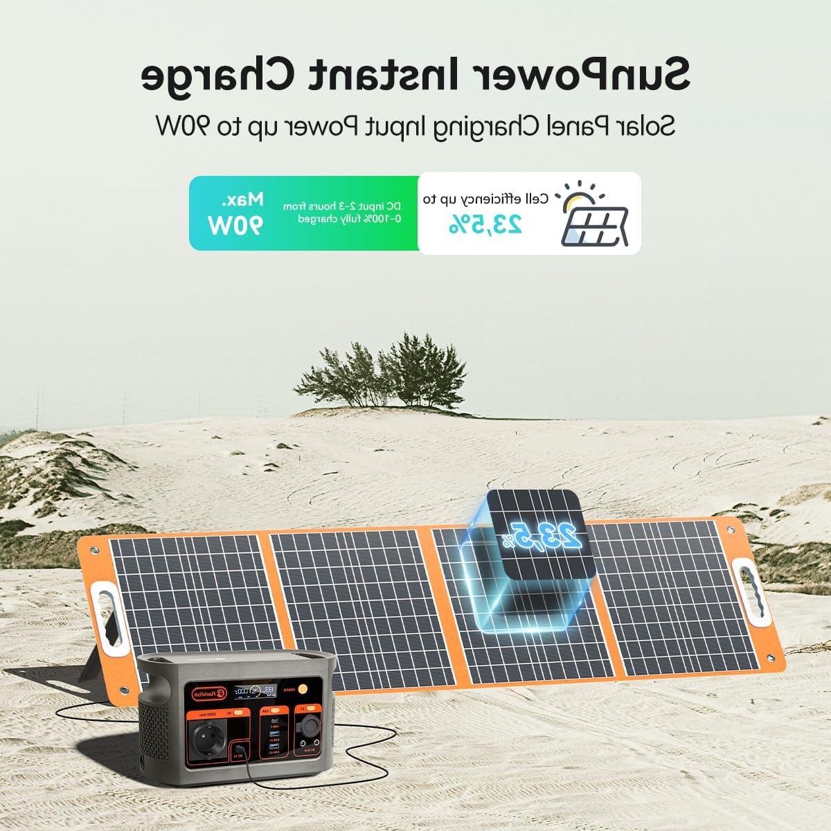Draagbaar Powerstation - Energiecentrale Buiten - Kamperen en Nood - LiFePO4 Batterij - 200 Wh Capaciteit - Zwart