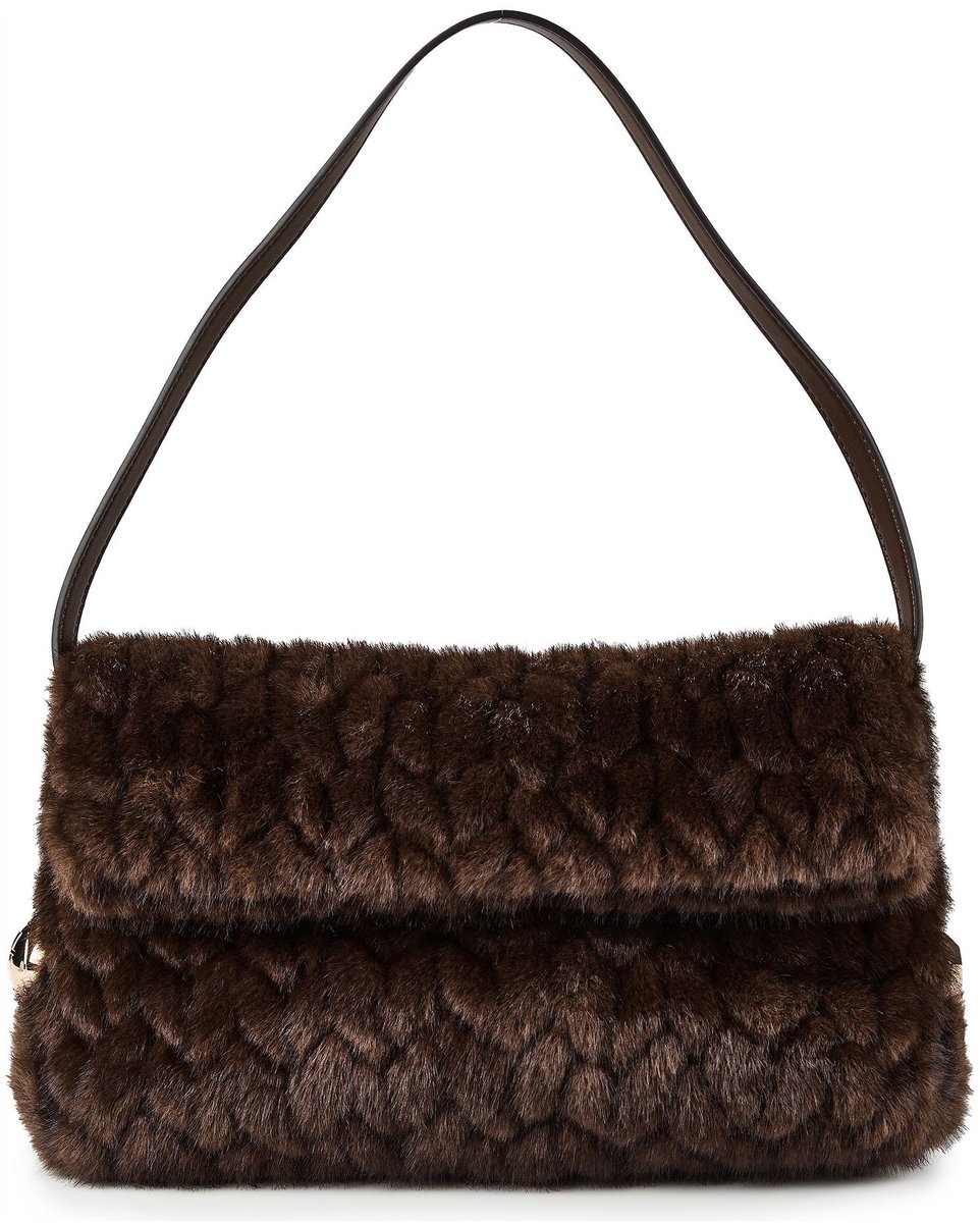 Liu Jo Riccy Schoudertas 30 cm - Dames - deep brown