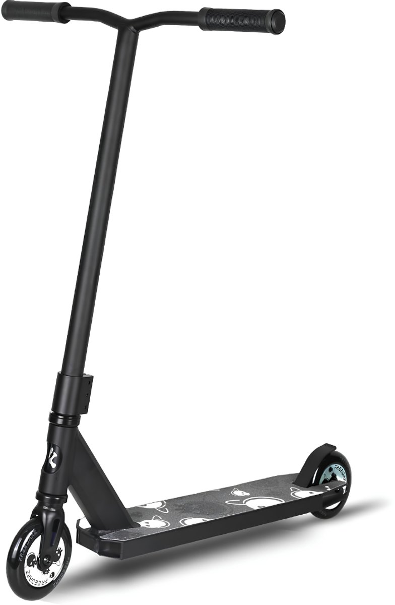 NIVA® Stunt Step - Kinderstep - Stuntstep Jongens en Meisjes - Zwart - 67cm x 11cm x 85cm