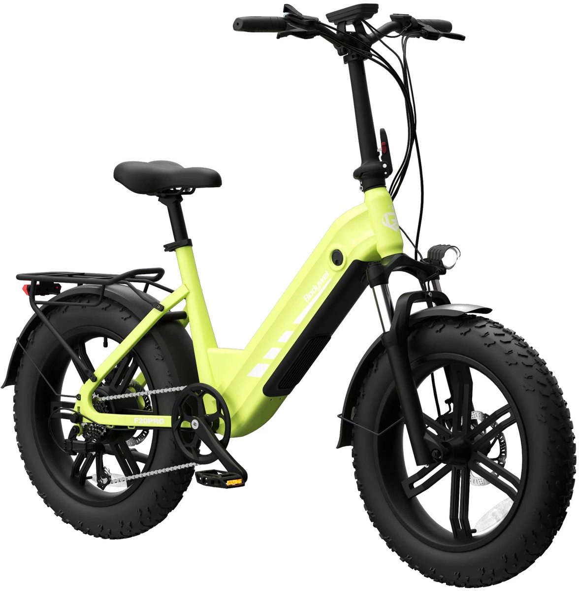 20Inch Elektrische Fiets – 250W Motor - 48V20Ah Lithium Accu – Actieradius tot 130 km – Hydraulische Schijfremmen – 20×4.0 inch Fatbike Banden - Shimano 7 Versnellingen–Elektrische Stadsfiets–Groente