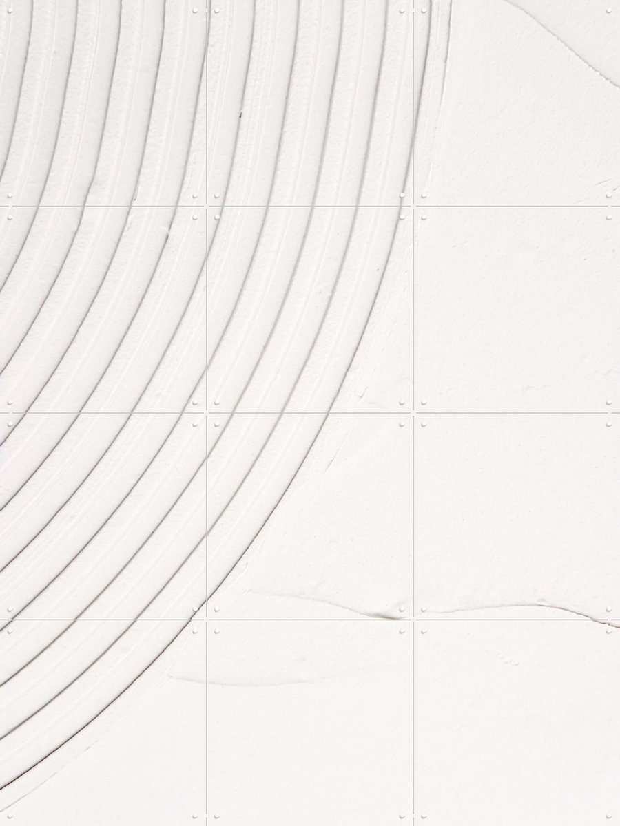 IXXI Whispering Waves, 1x Studio II & Various - 60 x 80 cm - Gratis ophangtool - Grote wanddecoratie en posters - Minimalisme, Line art, Modern