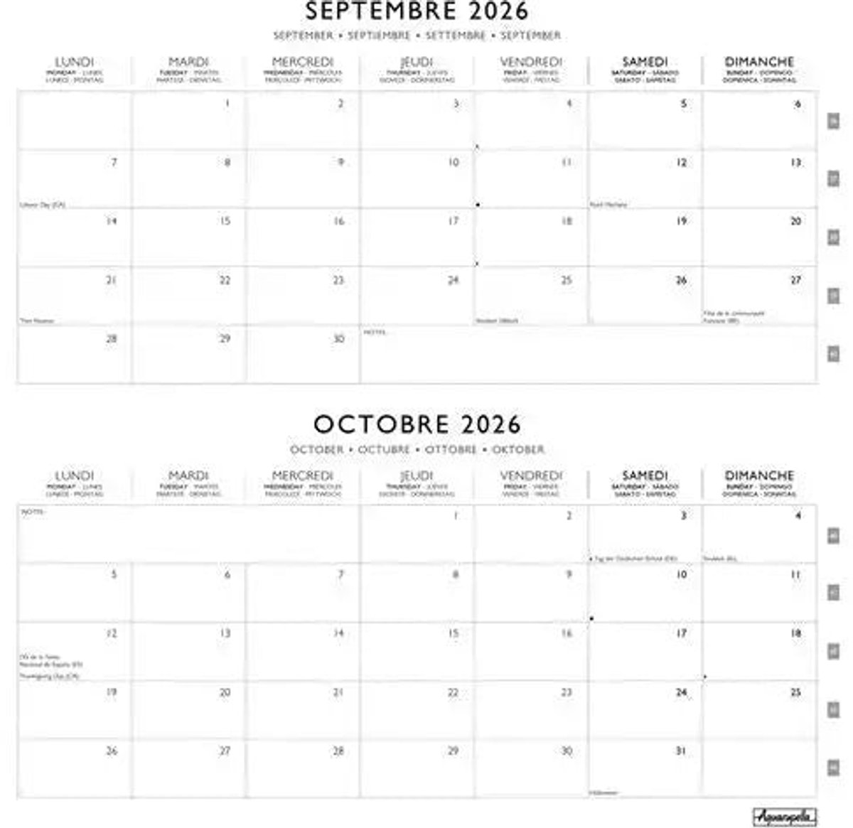 On The Trails Kalender 2027