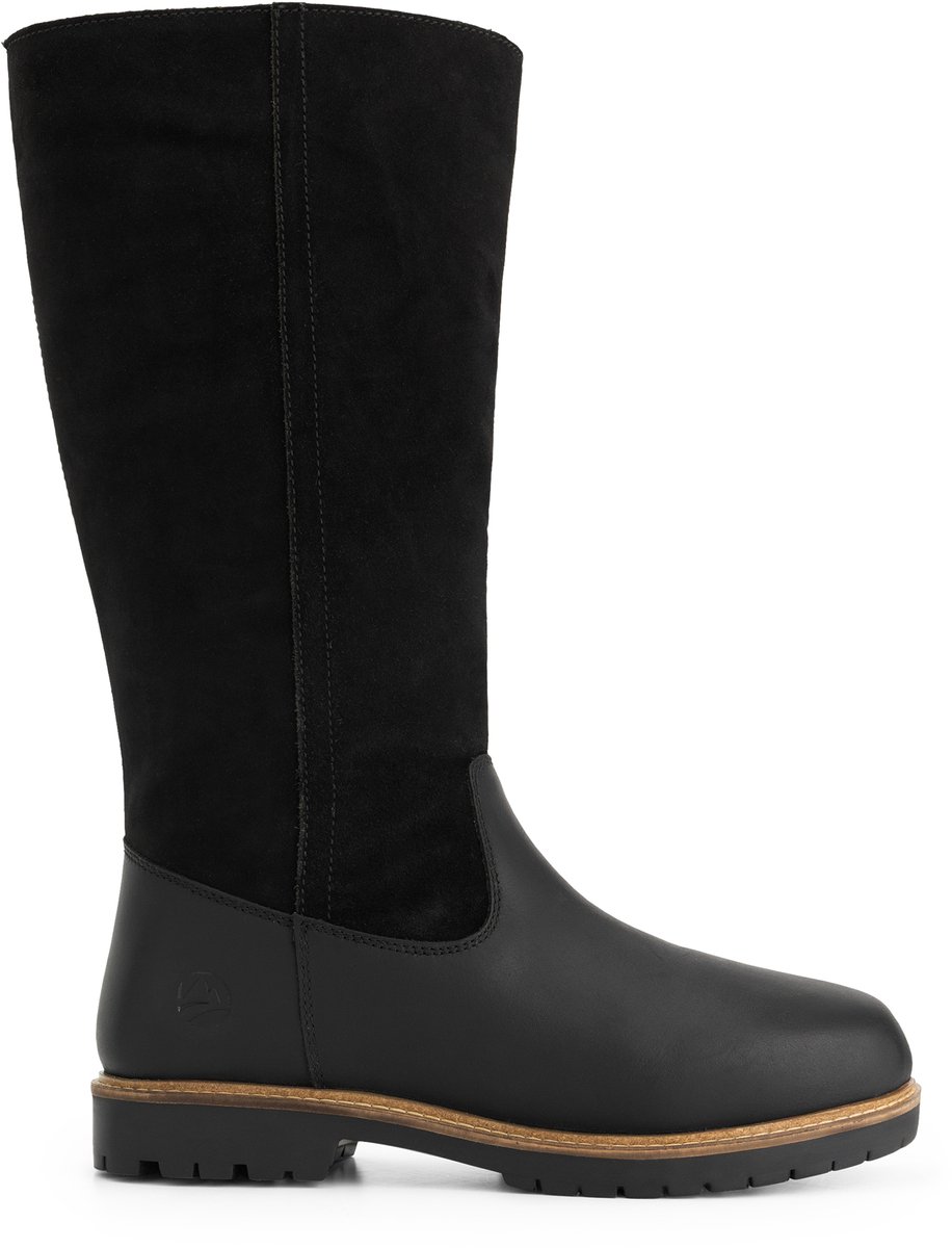 Travelin’ Mossoya Dames Outdoorlaarzen Wol gevoerd Zwart