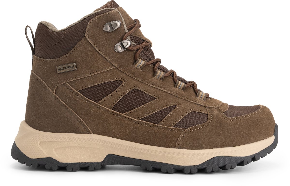 Travelin’ Walvik Heren Wandelschoenen Waterdicht Bruin