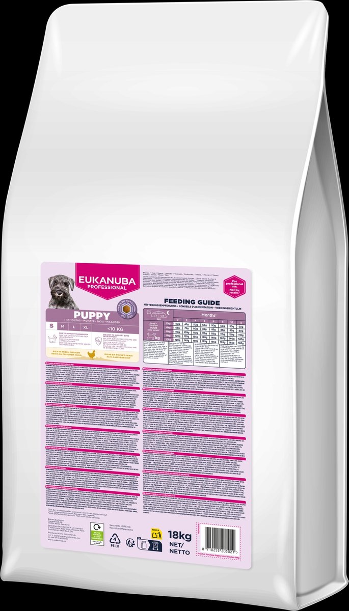 Eukanuba Eukanuba Breeder dog puppy small chicken 18kg