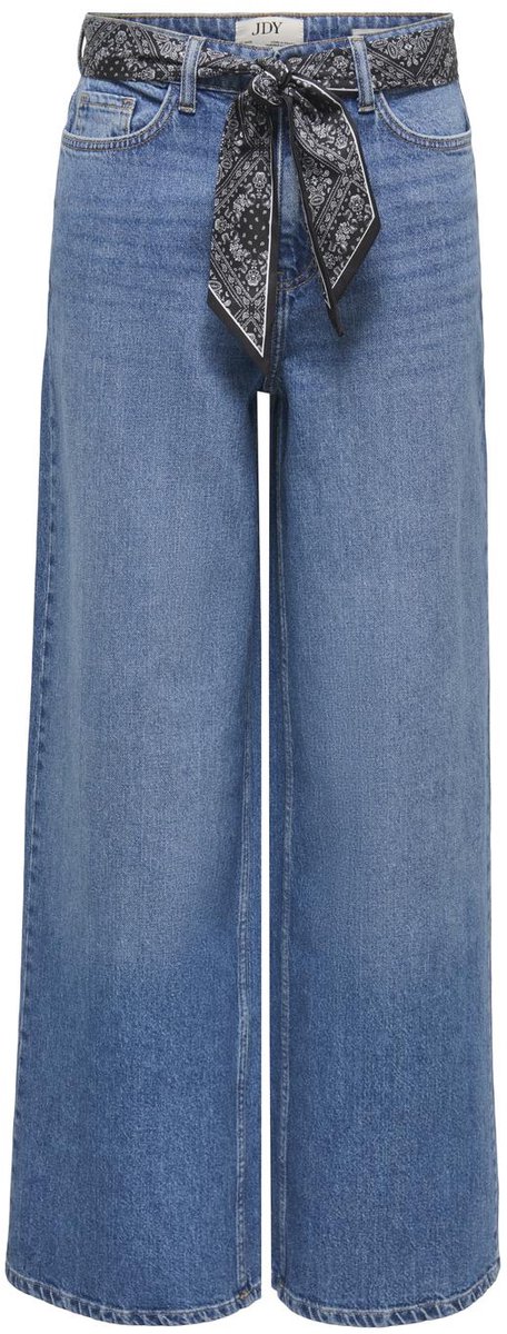 JDY - JDYVERA HW X-WIDE SCARF JEANS MB DNM Dames Jeans