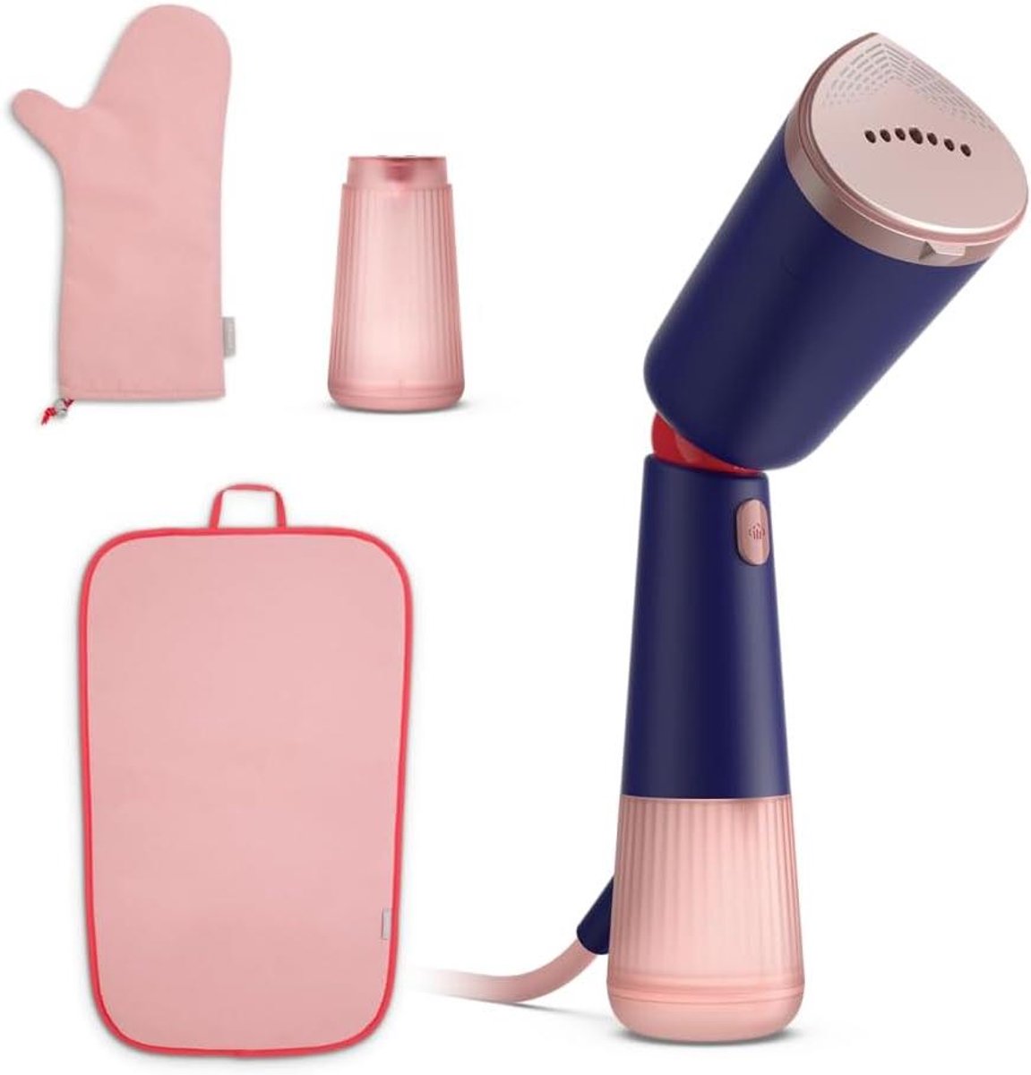 Hand Stomer - Kledingverzorging - Kreukels Verwijderen - Snel Opwarmend - 1400W Vermogen - Marineblauw