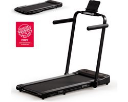 Moov Walk Loopband Inklapbaar - Walking Pad - Opvouwbare Wandelband - Treadmill 1-8 km/u - Incl. Accessoires