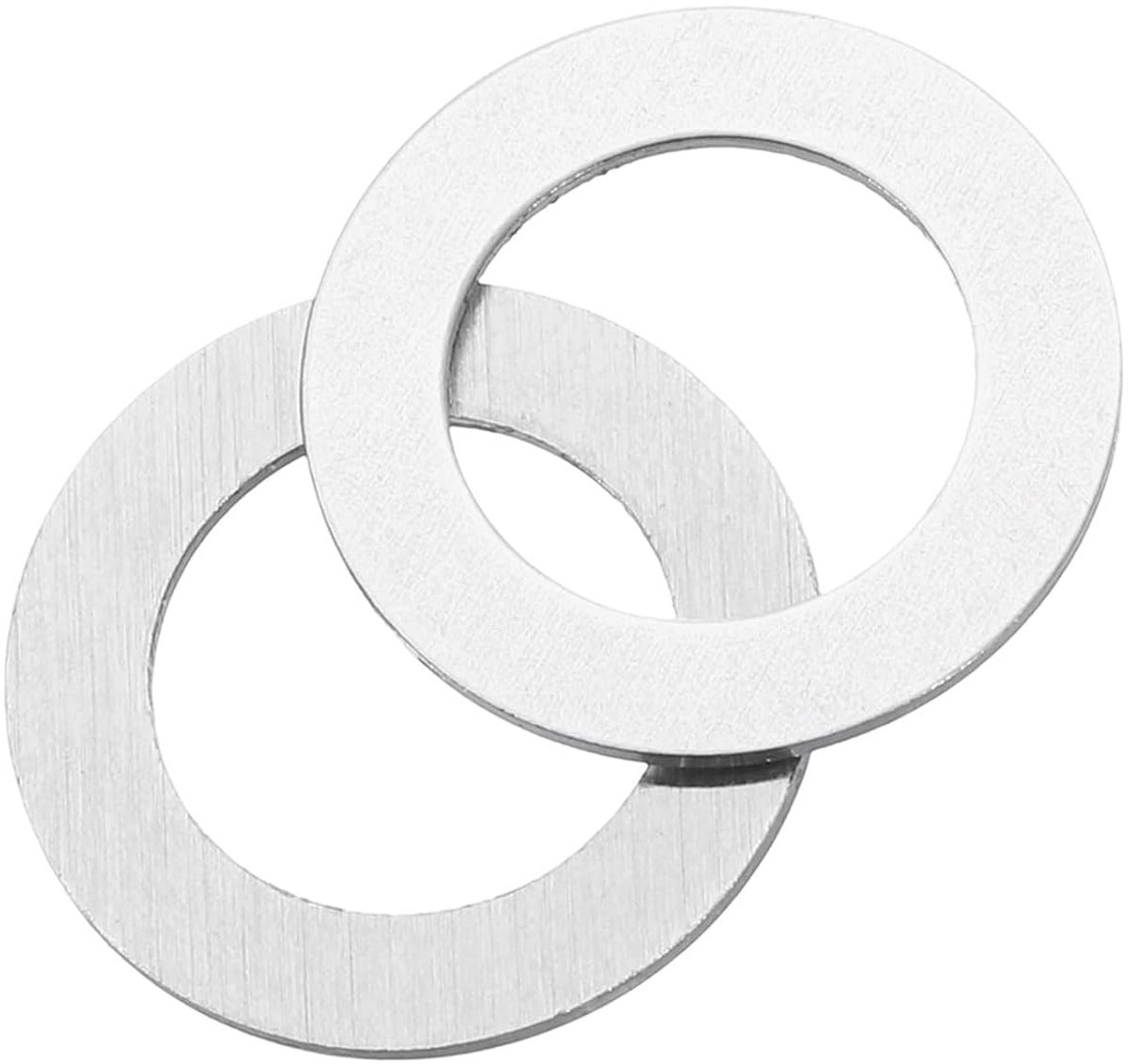 120 stuks sluitringenset, M8 x 13 x 0,1 mm, 304 roestvrij staal, sluitringen, platte afdichtingen, ringbevestigingen, sluitringen, set voor schroeven, moeren, schroefdraadstang