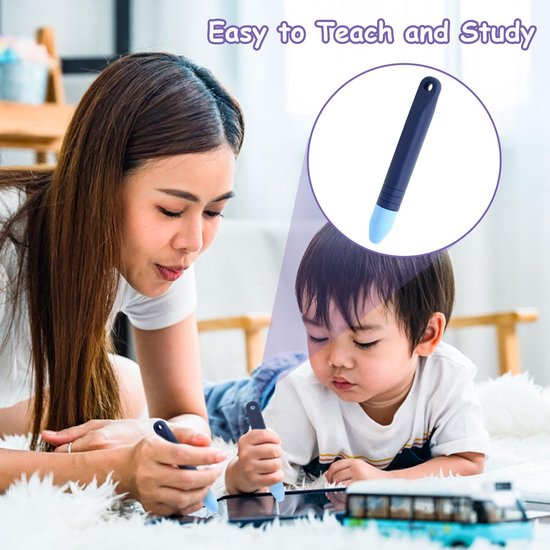 Styluspen voor Touchscreens, Capacitieve Styluspen met Ketting Kindertablet-Styluspen Kinderkrijt-Styluspen voor Touchscreen-Apparaten Smartphones Tablets (Blauw) — afbeelding 5