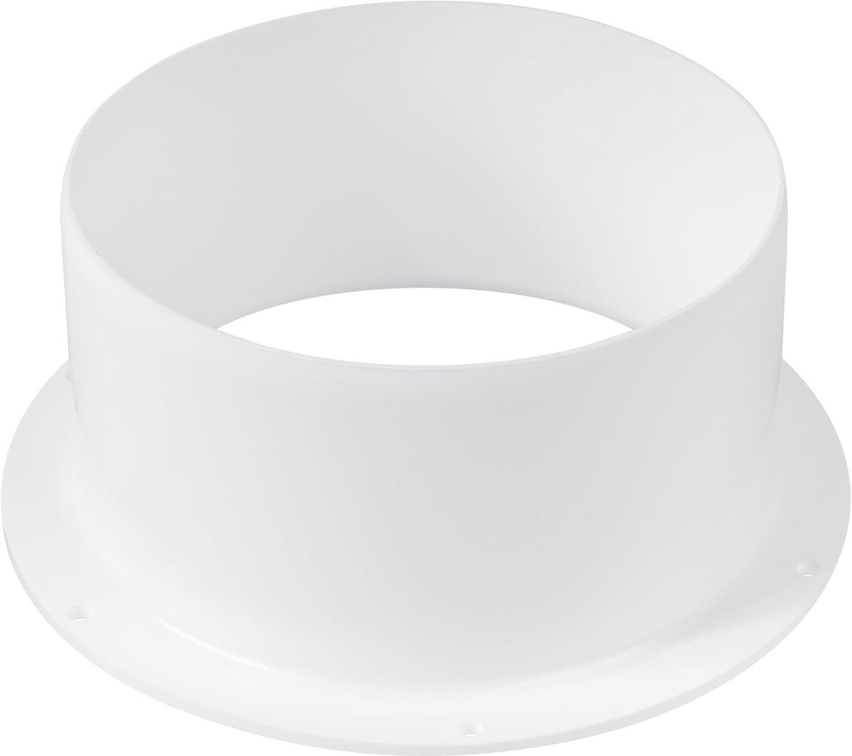 Systems Kunststof ventilatiekanaalconnector recht voor ventilatiesysteem 12,5 cm voor koelsysteem, verwarming, ventilatie en airconditioning, 125 mm